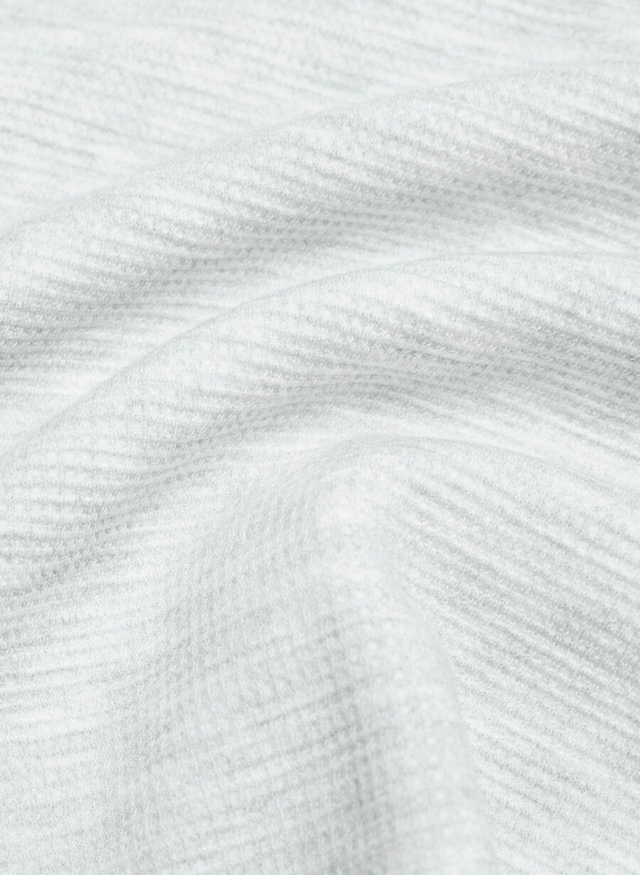 ny wafflex lush langermet heather chrome