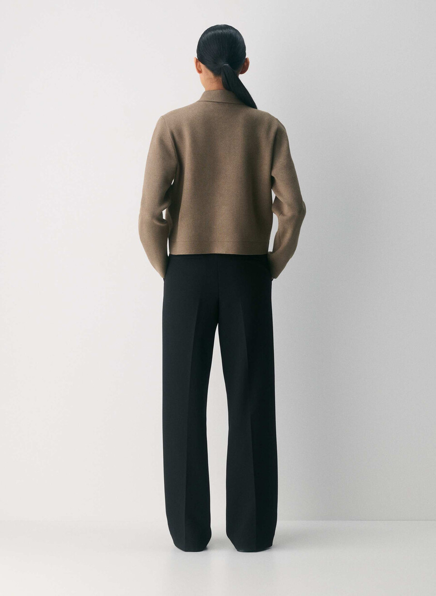 new society cardigan - wonder yarn lys bjØrk