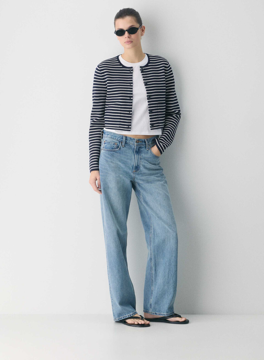 merkbar cardigan - wonder yarn admiral lyse bjØrk