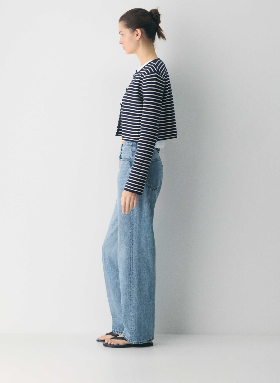 merkbar cardigan - wonder yarn admiral lyse bjØrk