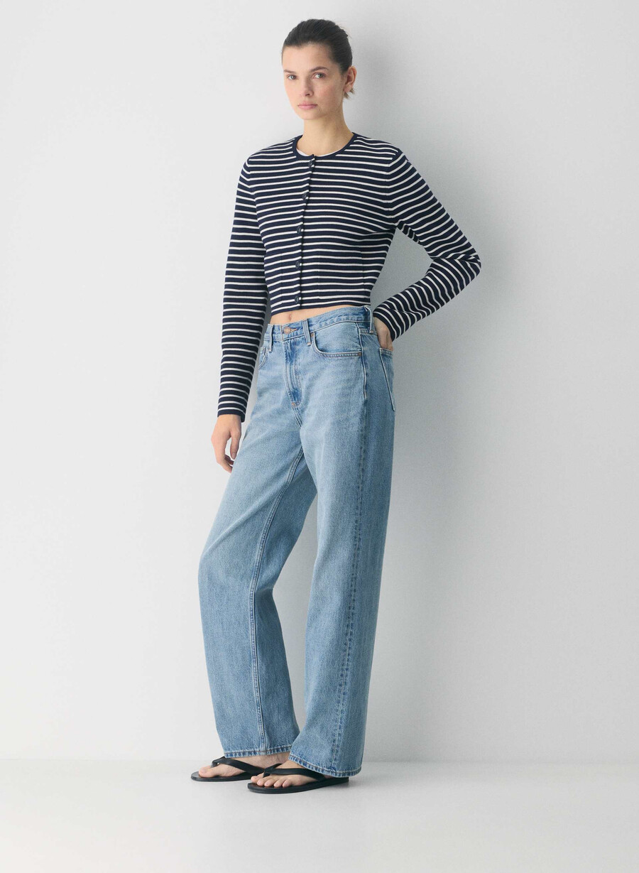 merkbar cardigan - wonder yarn admiral lyse bjØrk