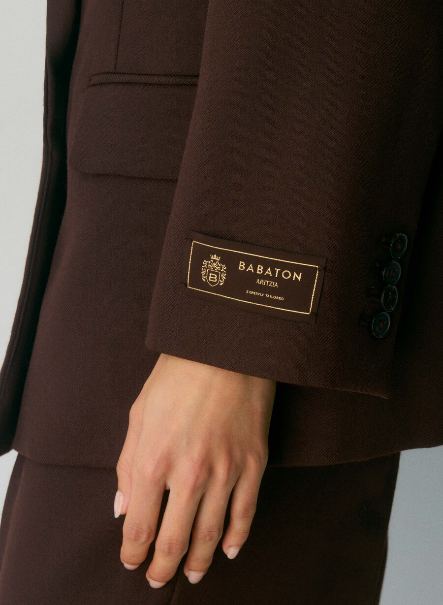 fulton ullblazer burlwood brun