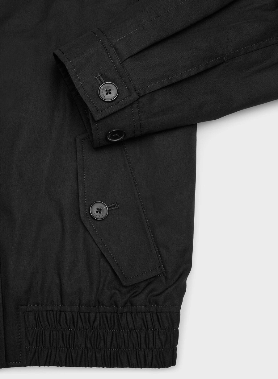 arno-jakken - city twill svart