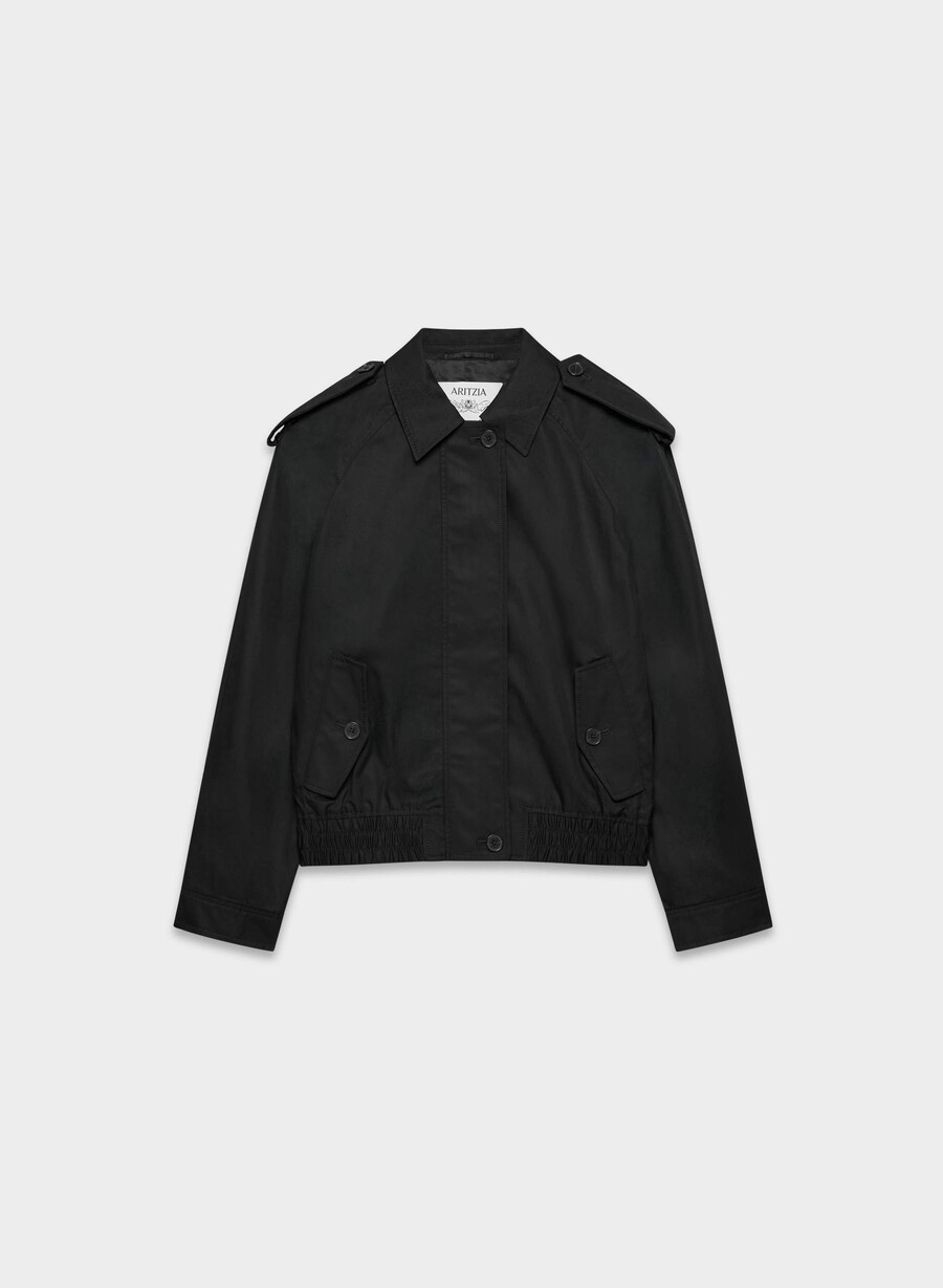 arno-jakken - city twill svart