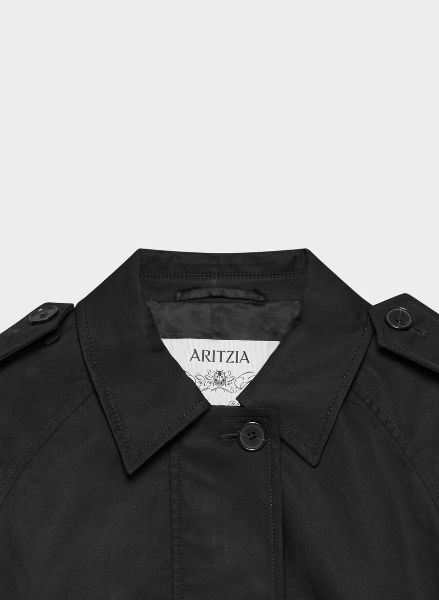 arno-jakken - city twill svart