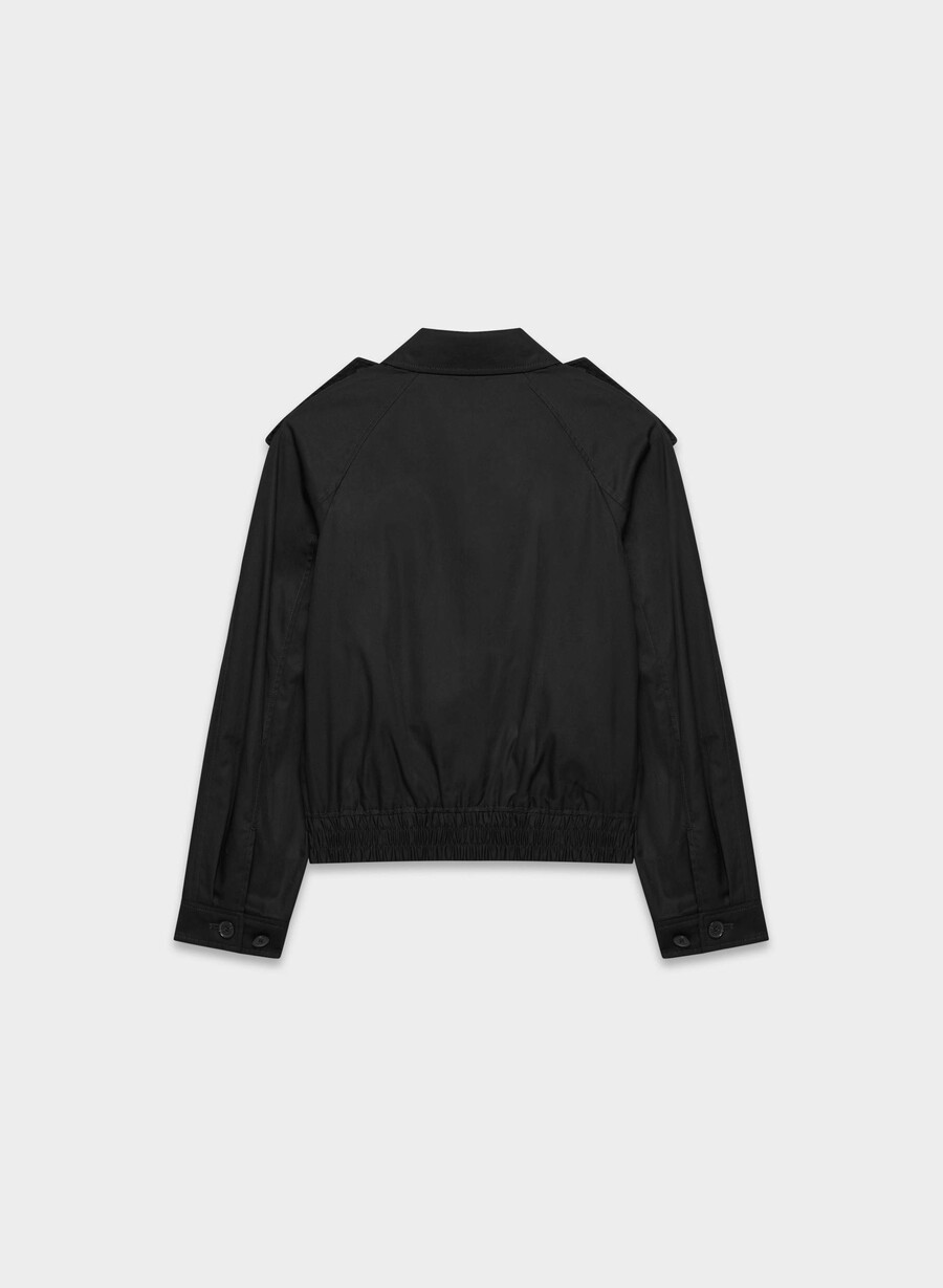 arno-jakken - city twill svart