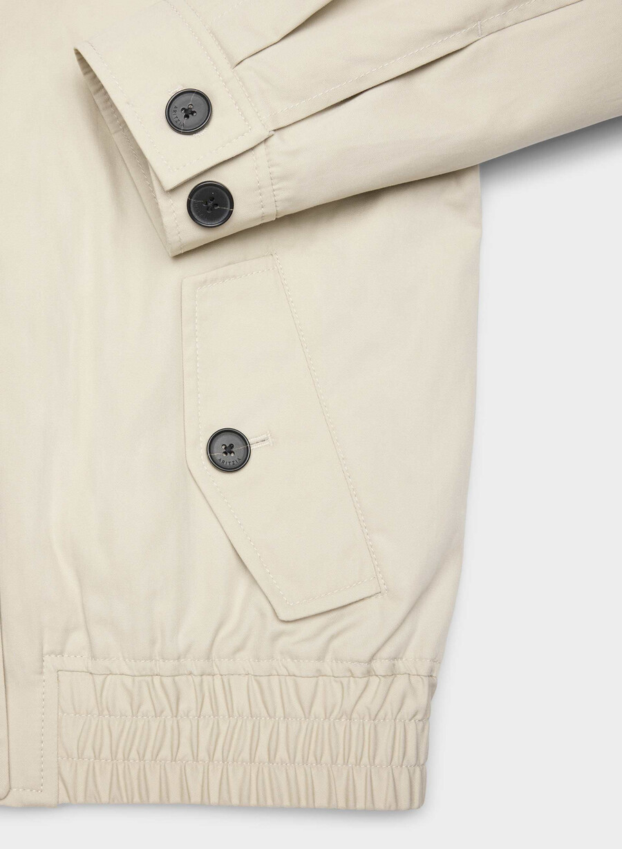 arno-jakken – city twill oyster
