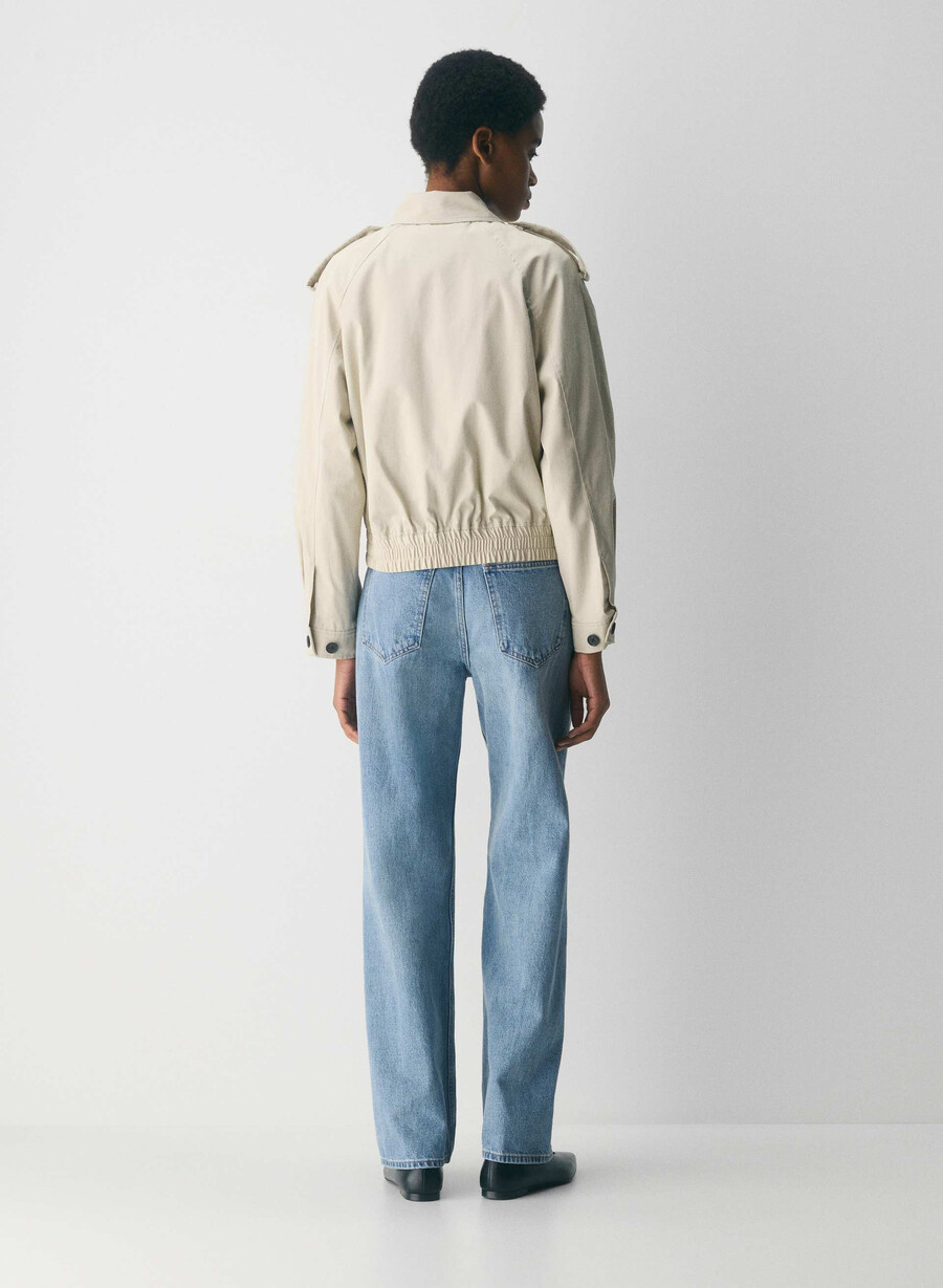 arno-jakken – city twill oyster