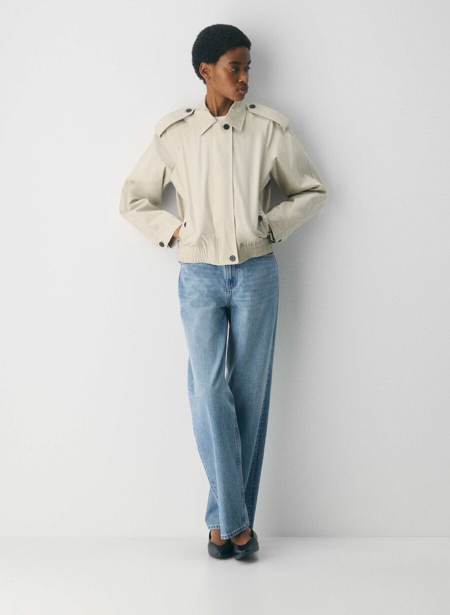 arno-jakken – city twill oyster