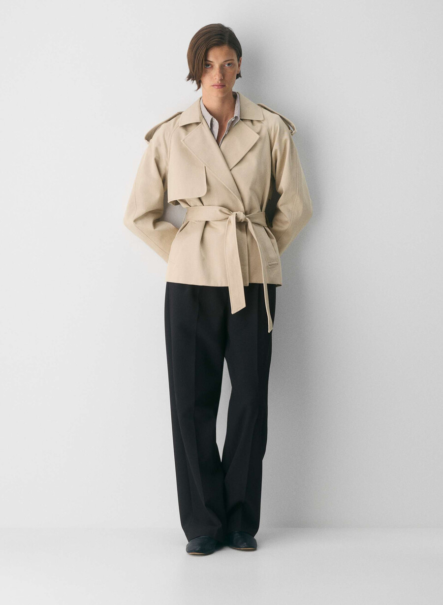 davis-trenchcoaten – rich twill marcona beige