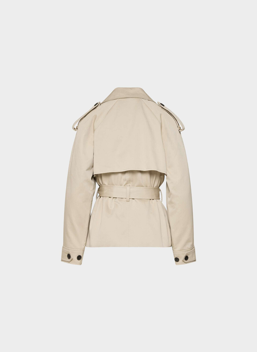 davis-trenchcoaten – rich twill marcona beige