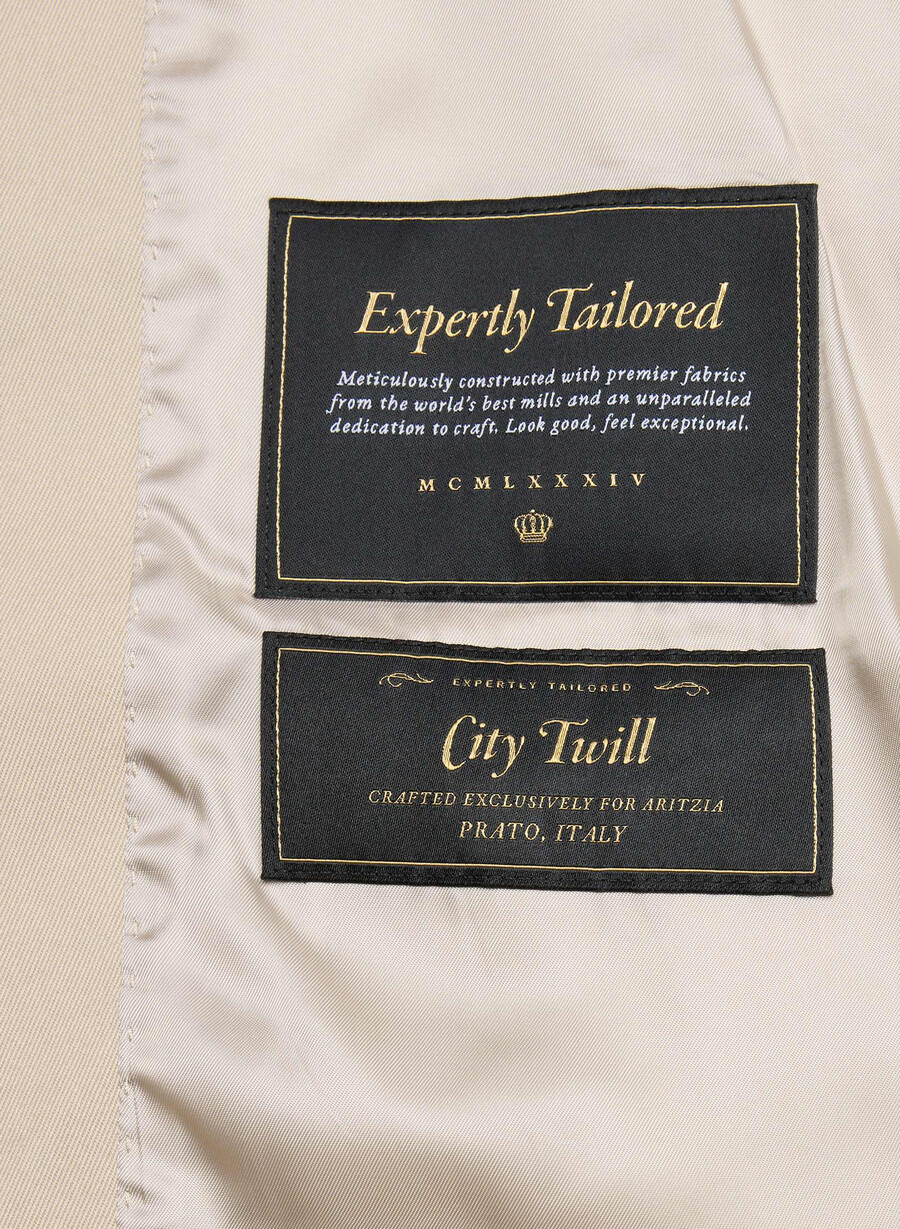 davis-trenchcoaten – rich twill marcona beige