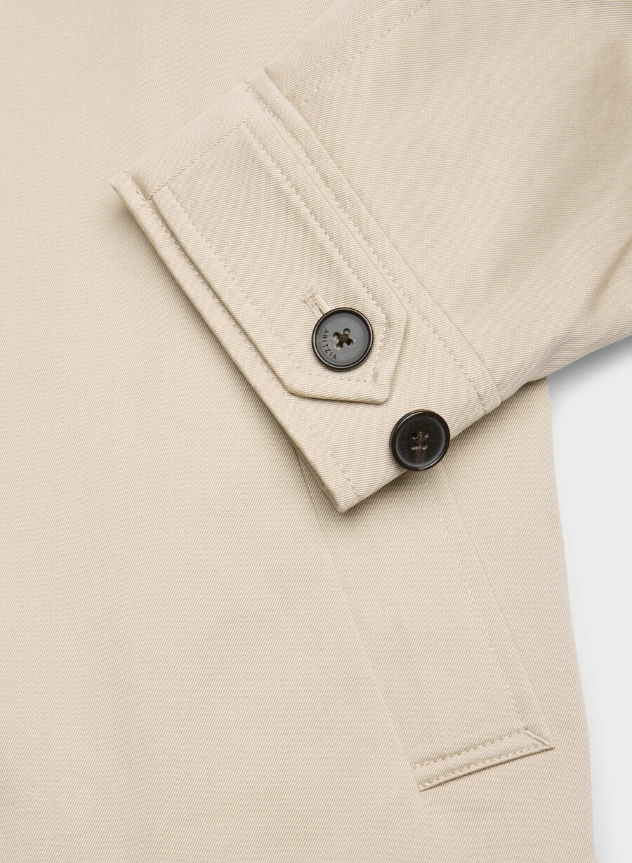 davis-trenchcoaten – rich twill marcona beige