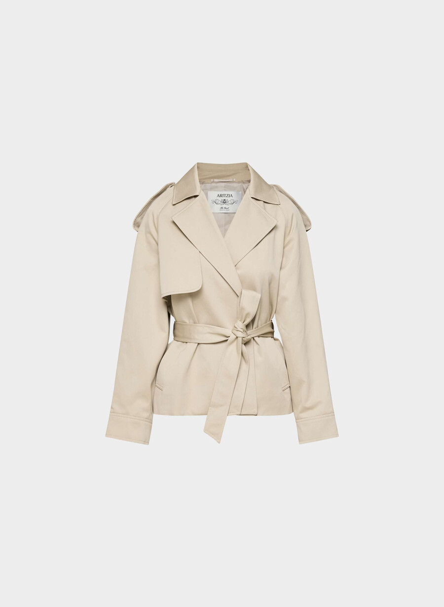 davis-trenchcoaten – rich twill marcona beige