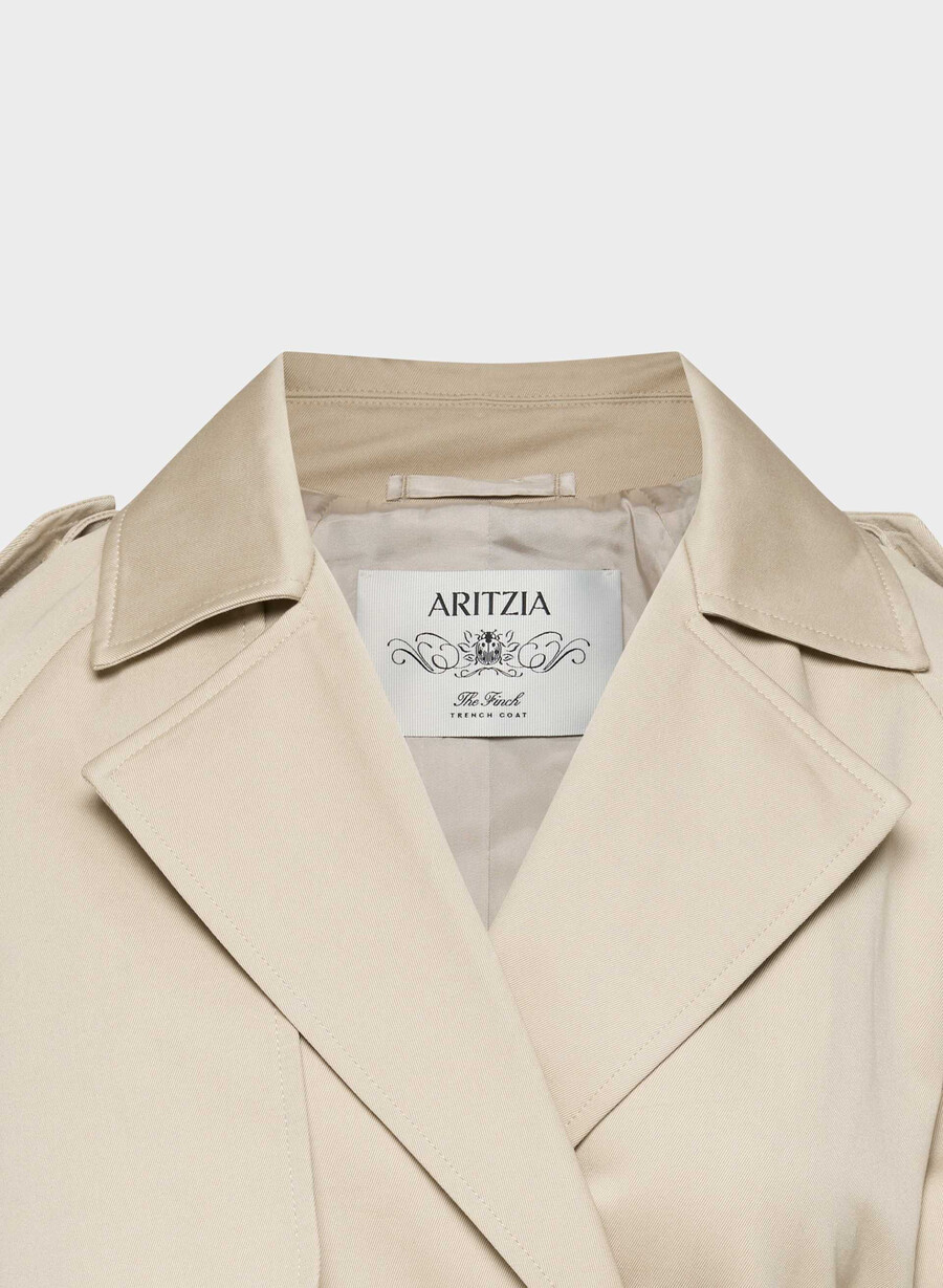 davis-trenchcoaten – rich twill marcona beige
