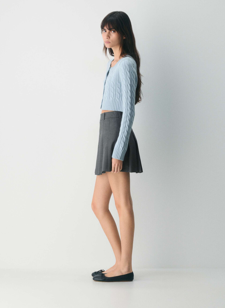 teacup cardigan dew blue