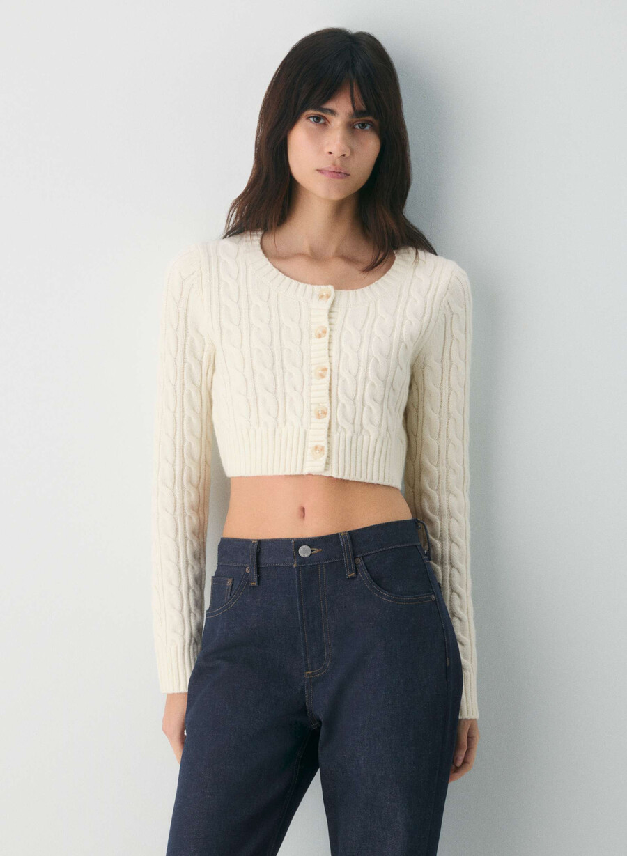 teacup cardigan whisper white