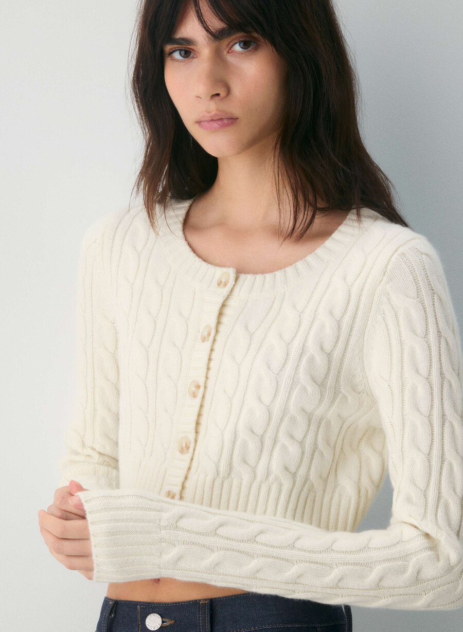 teacup cardigan whisper white