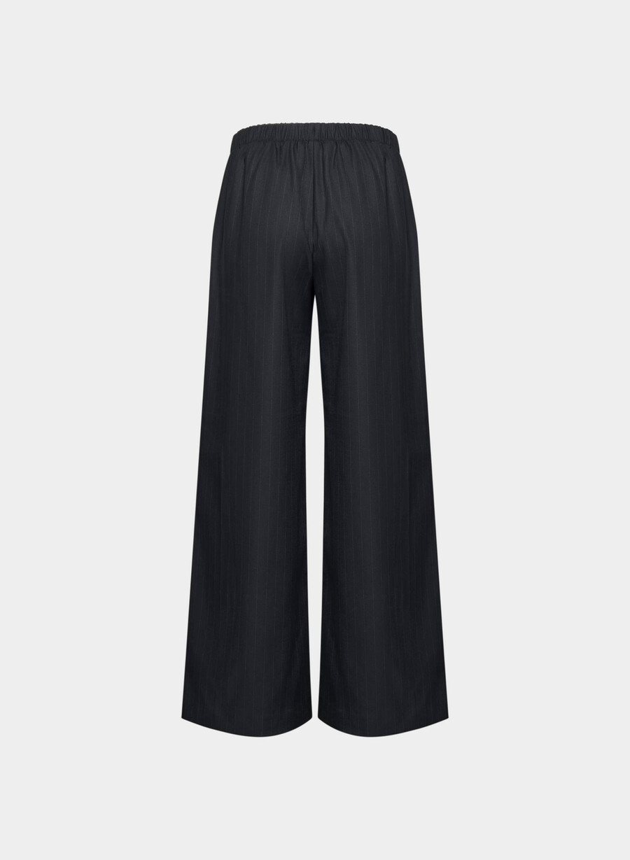 the lodge pant - raffinert brnt stripe dk n nvgr