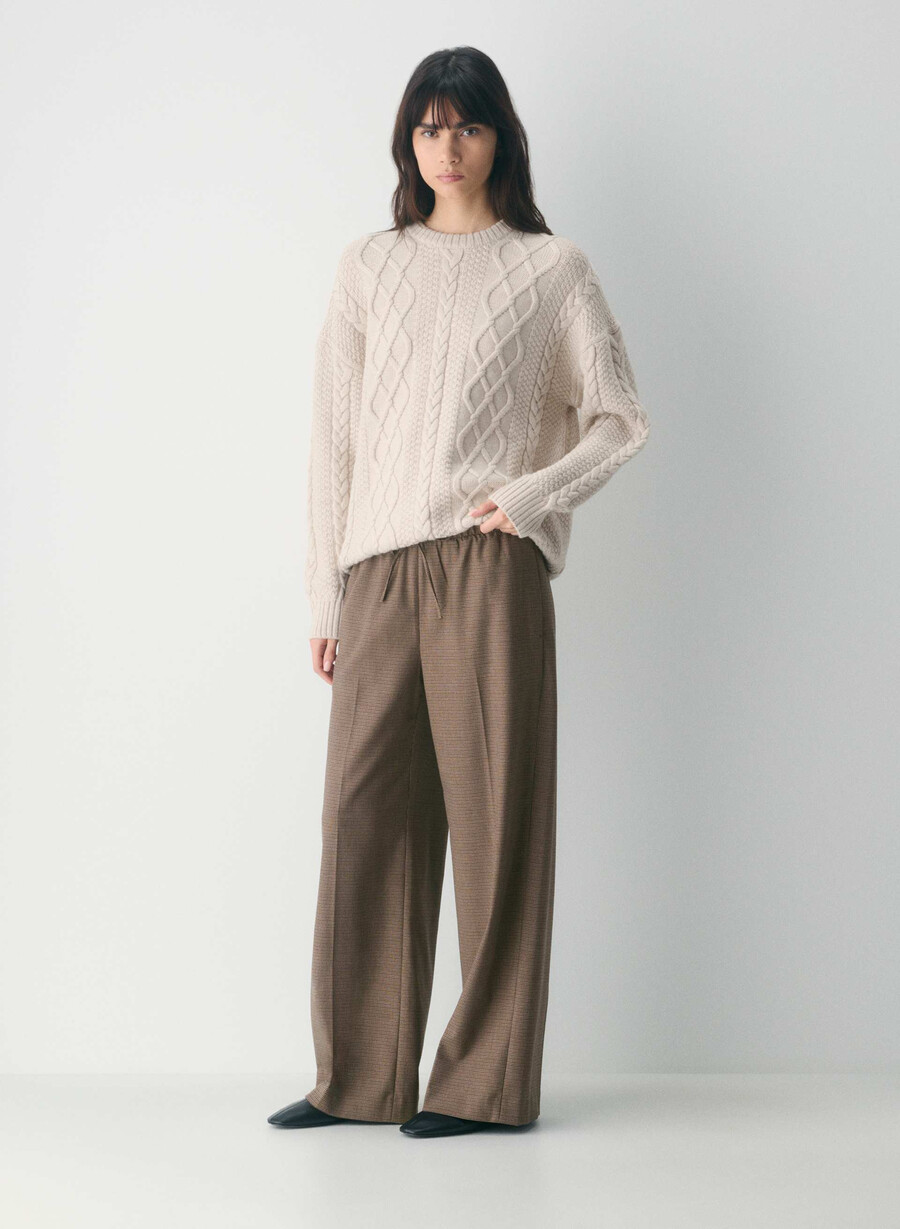the lodge pant - raffinert orl rutete rm brd br