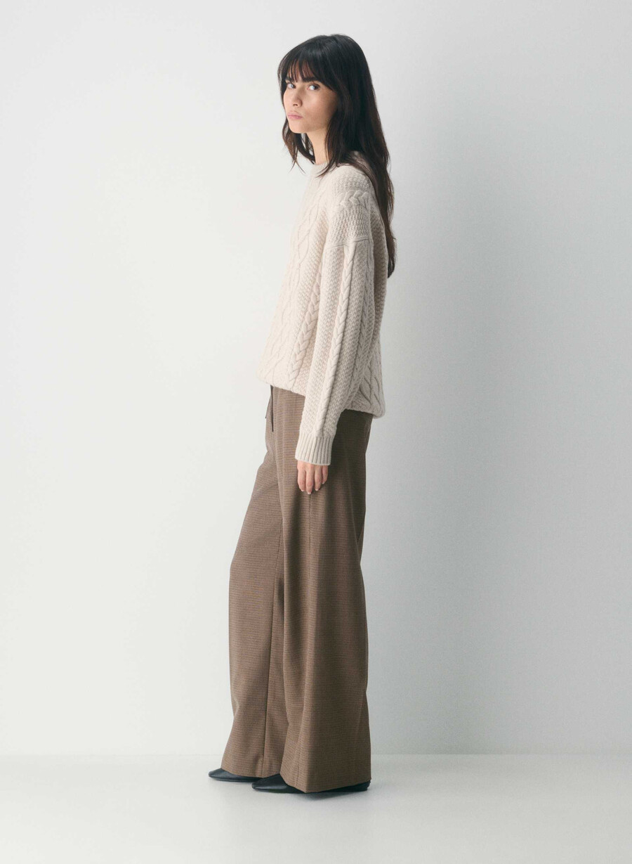 the lodge pant - raffinert orl rutete rm brd br