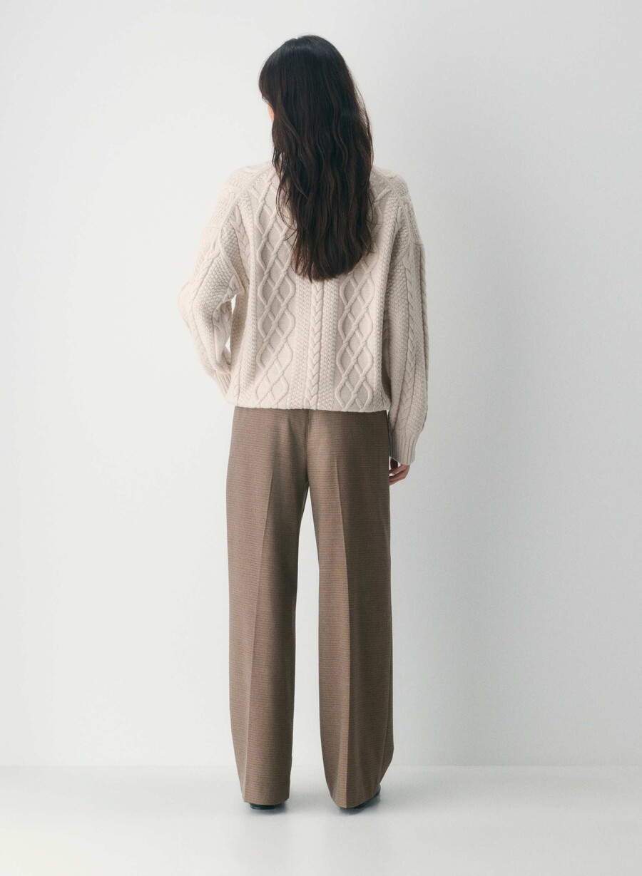 the lodge pant - raffinert orl rutete rm brd br