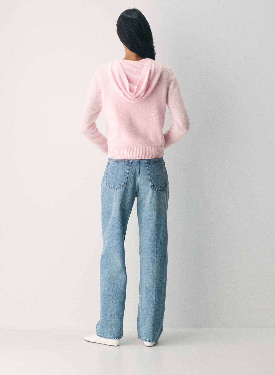 essential cashmere idyllic zip hoodie villa rosa