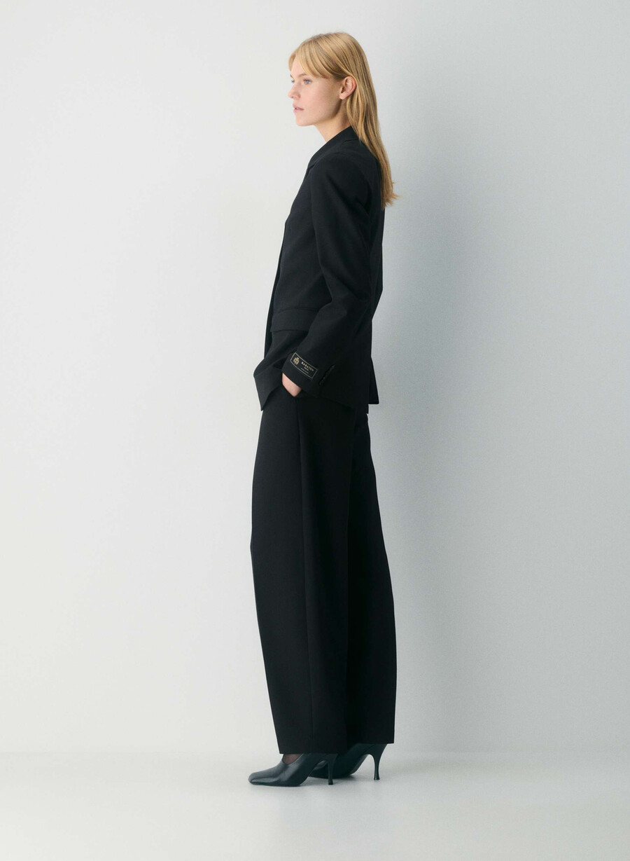 markedsblazer svart