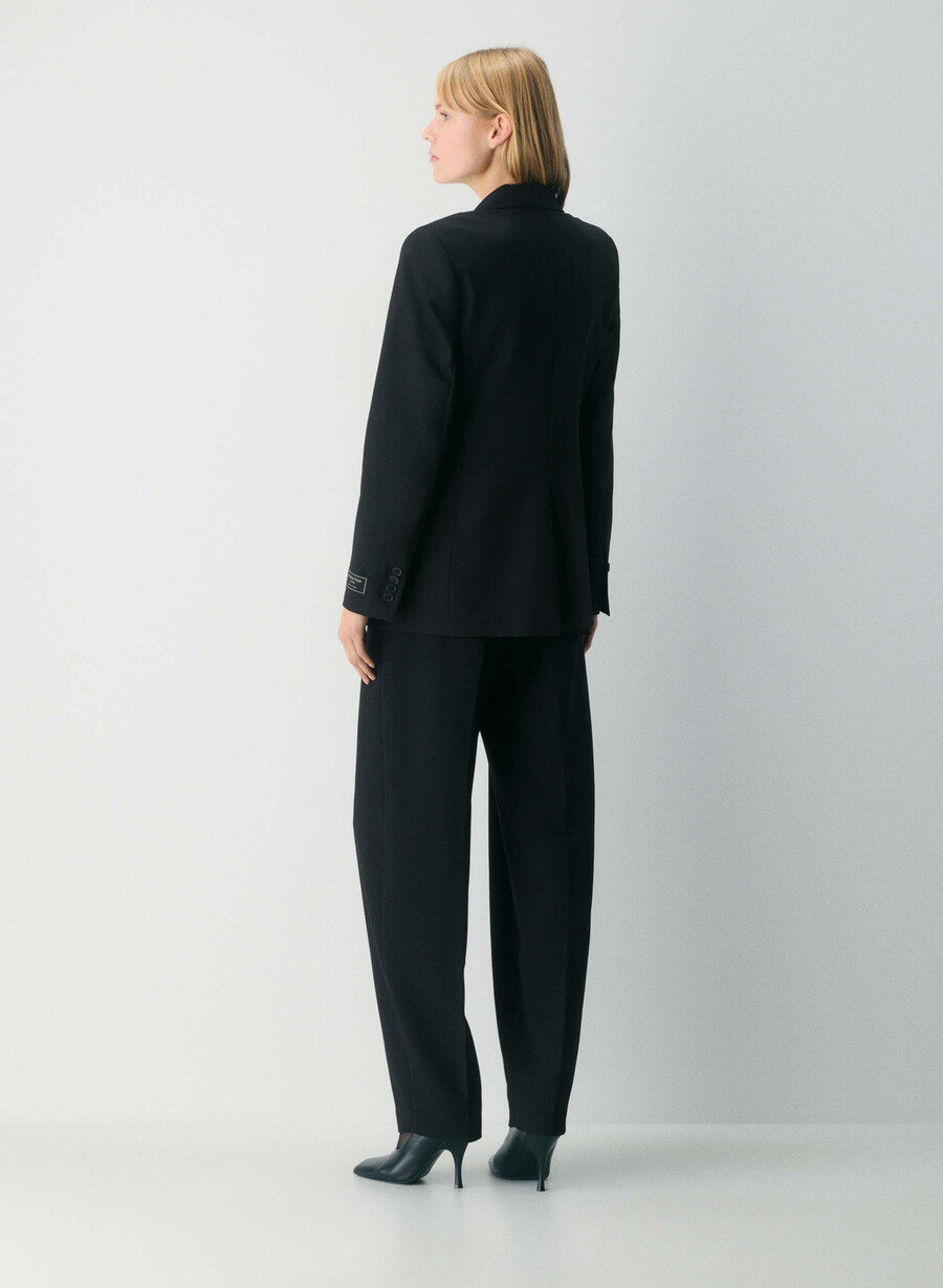 markedsblazer svart