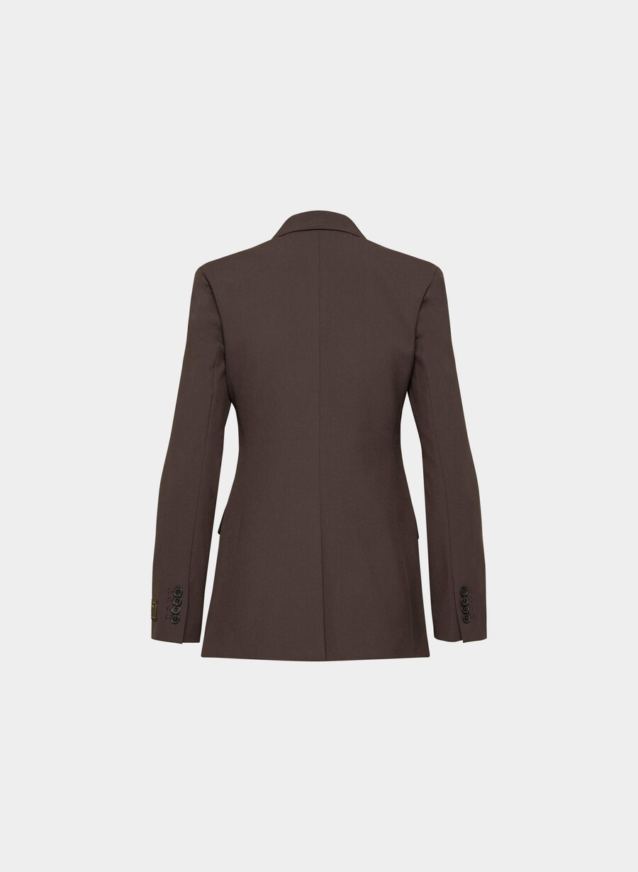markedsblazer rik mokkabrun