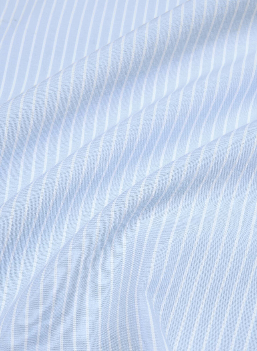 laze poplin pysjamasskjorte shlb stripe cr bbt