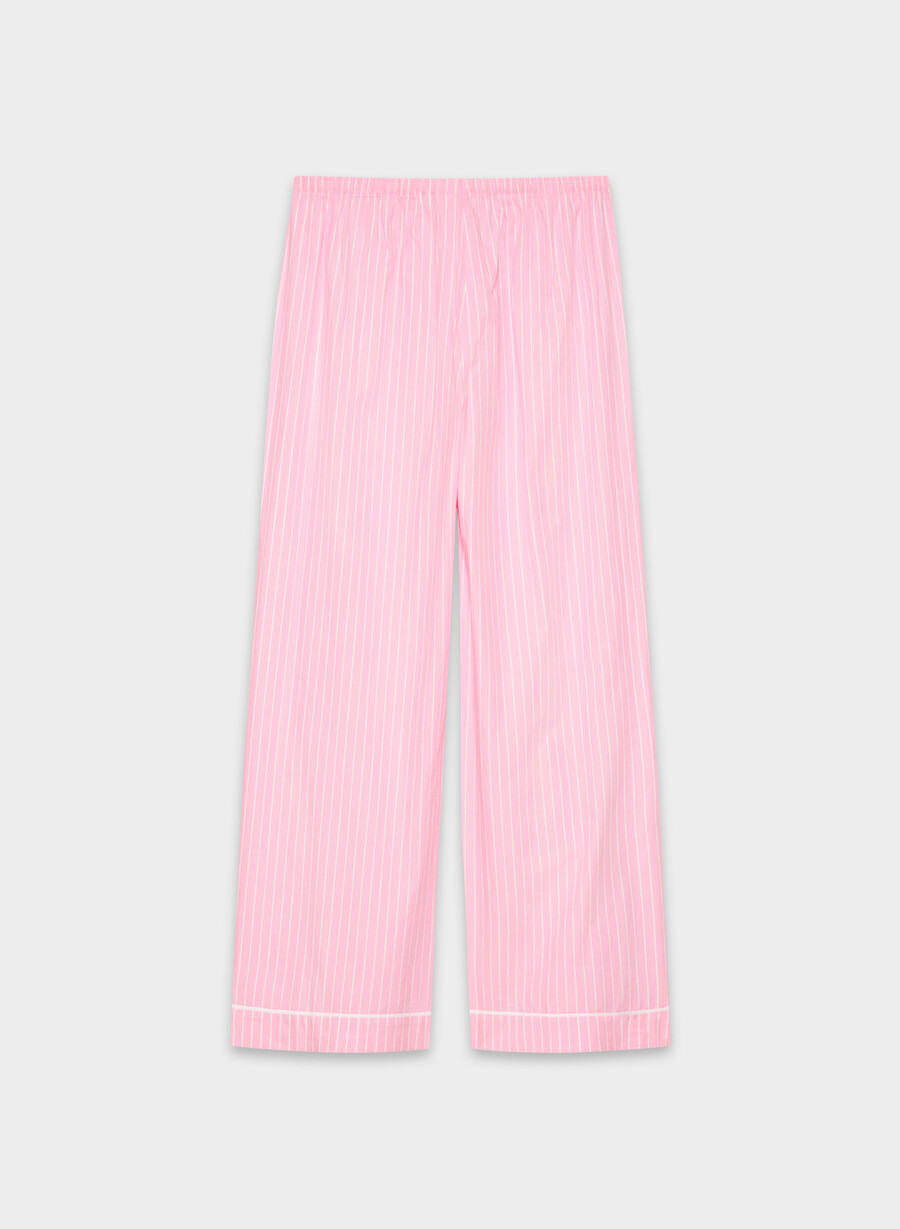 laze poplin-pysjamasbukse mtchl strpp jb pkbw