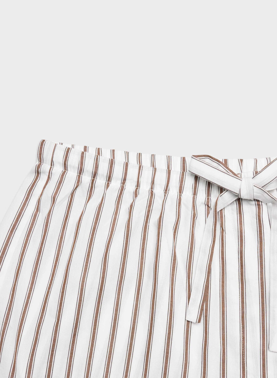 laze poplin pysjamas short joel stripe b wtch
