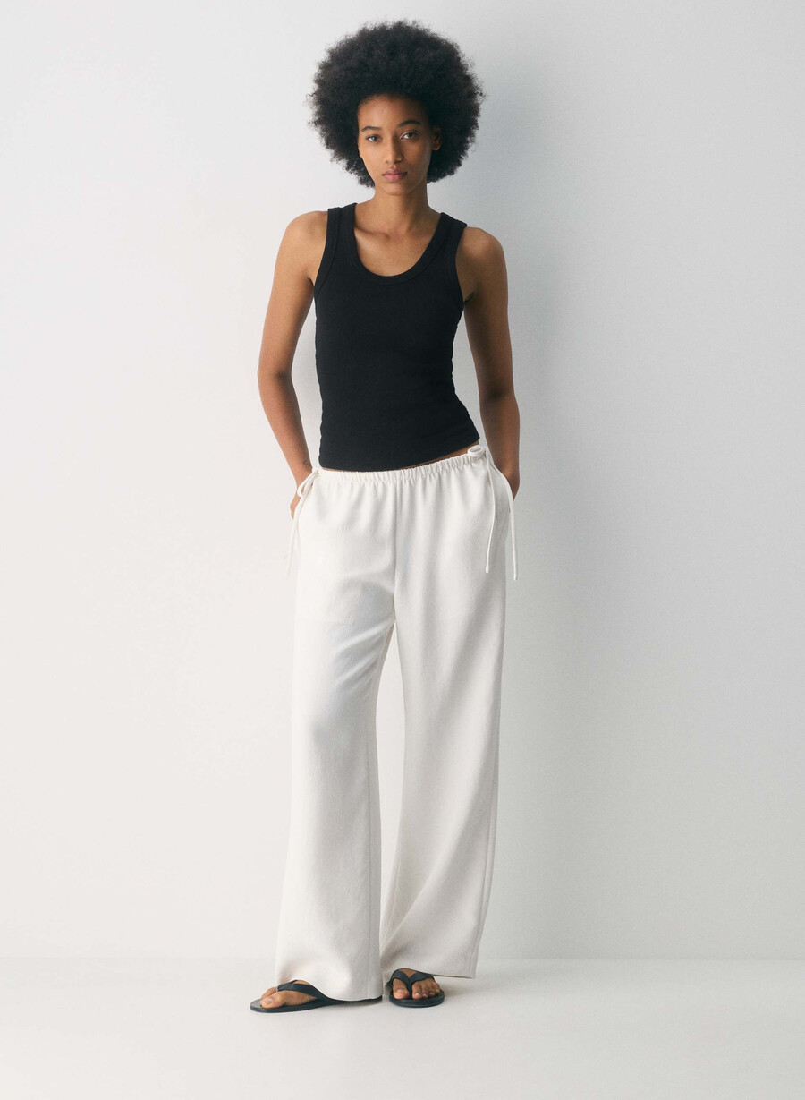 artisan pant - crepette lys bjØrk