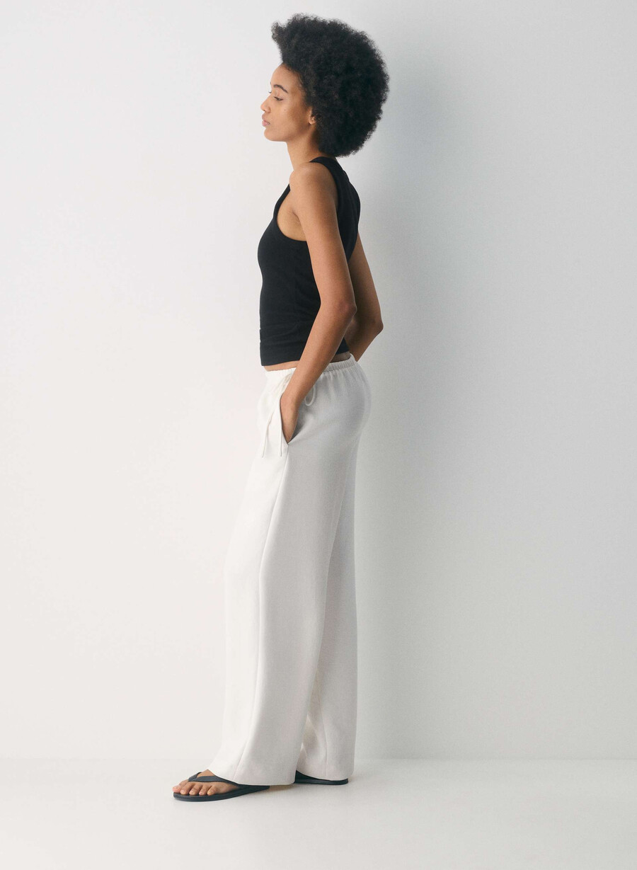 artisan pant - crepette lys bjØrk