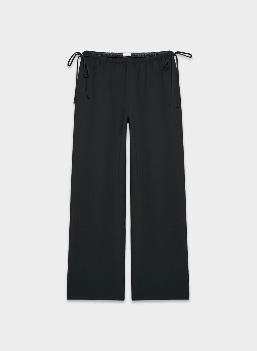 artisan pant - crepette svart