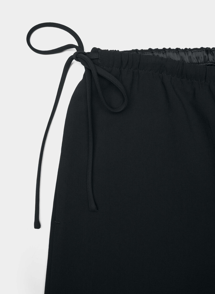 artisan pant - crepette svart