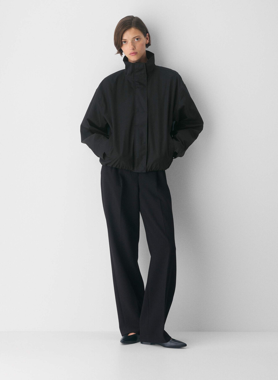 geneva-jakken - city twill svart