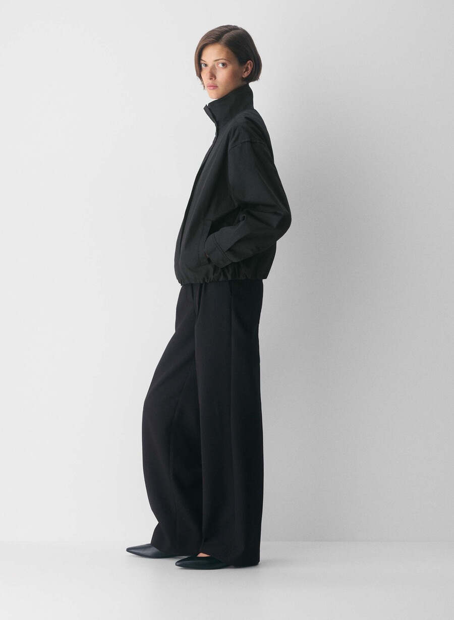 geneva-jakken - city twill svart