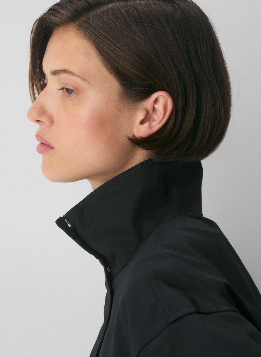 geneva-jakken - city twill svart