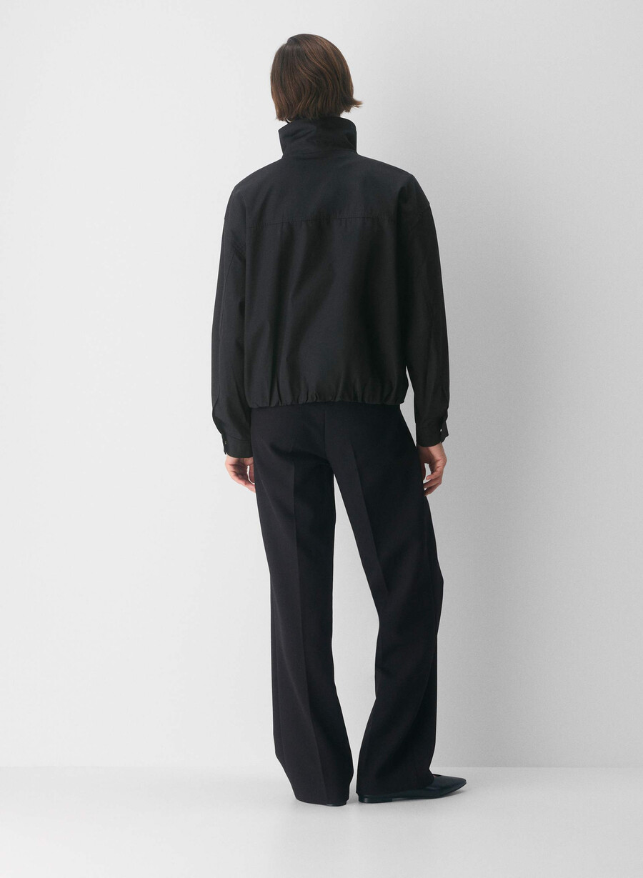 geneva-jakken - city twill svart