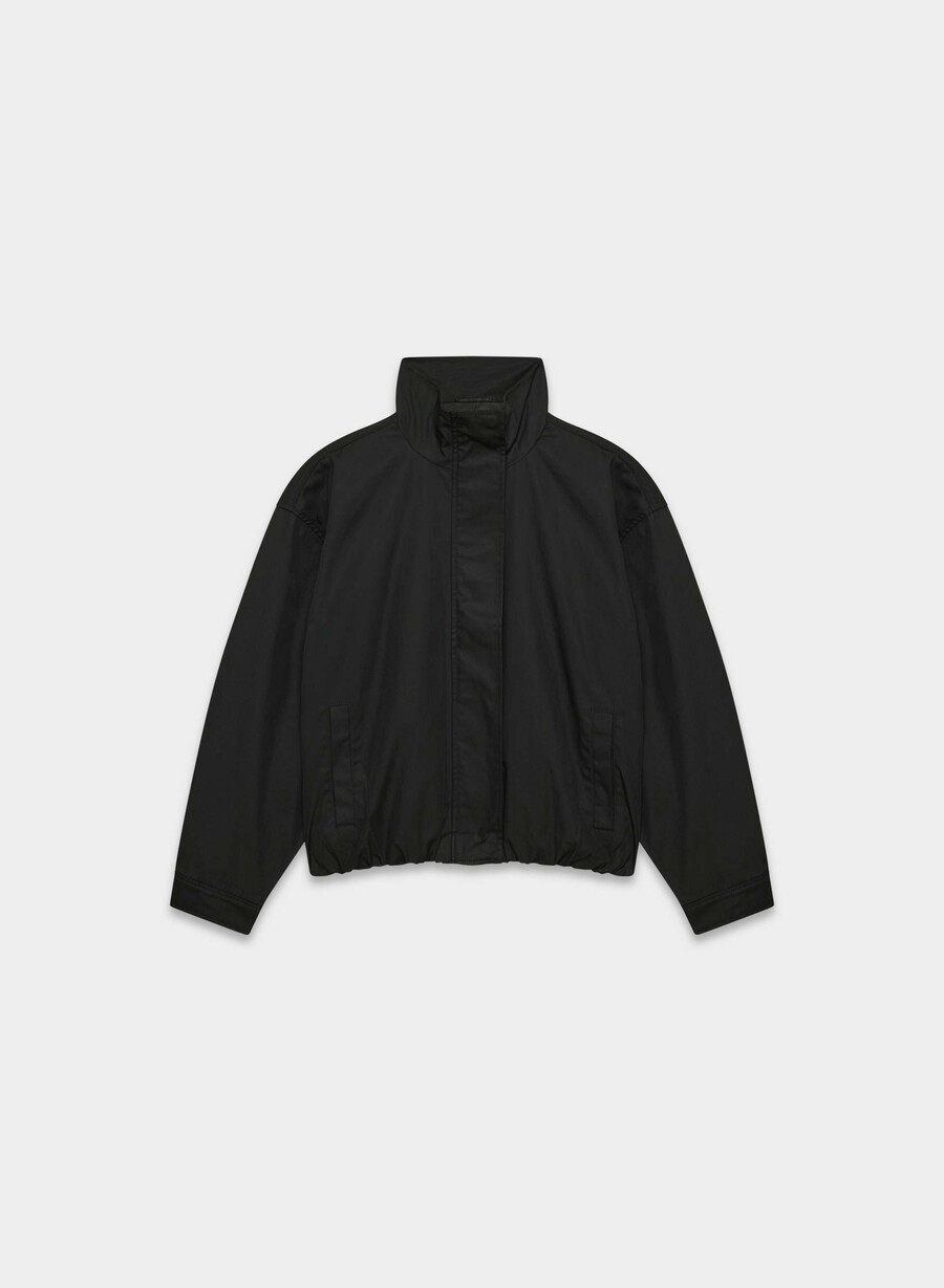 geneva-jakken - city twill svart