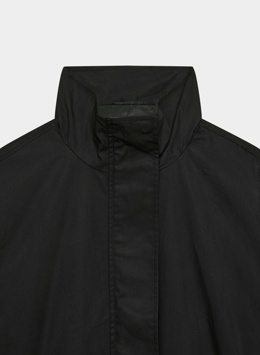 geneva-jakken - city twill svart