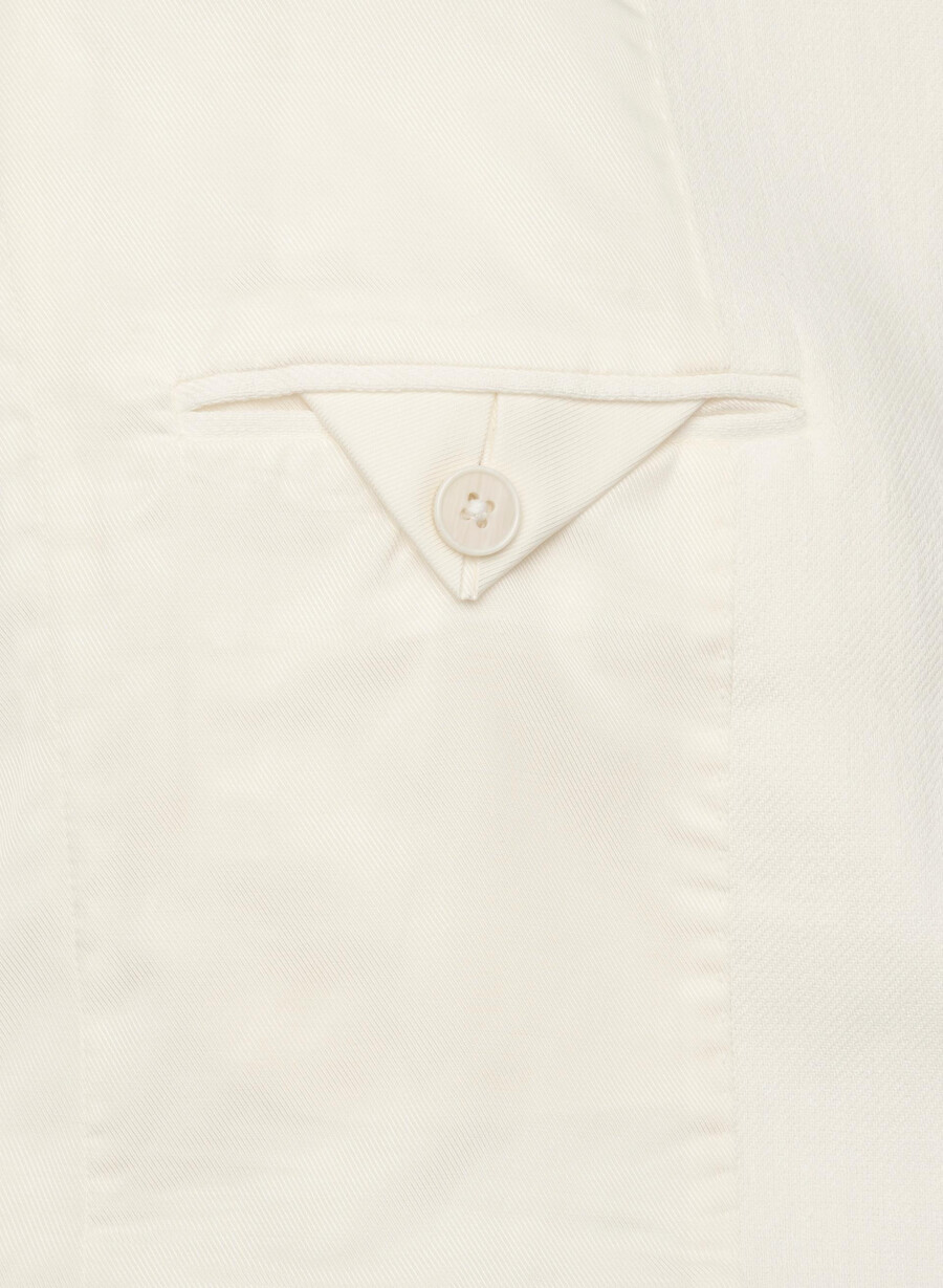 generation blazer - linen lys bjØrk