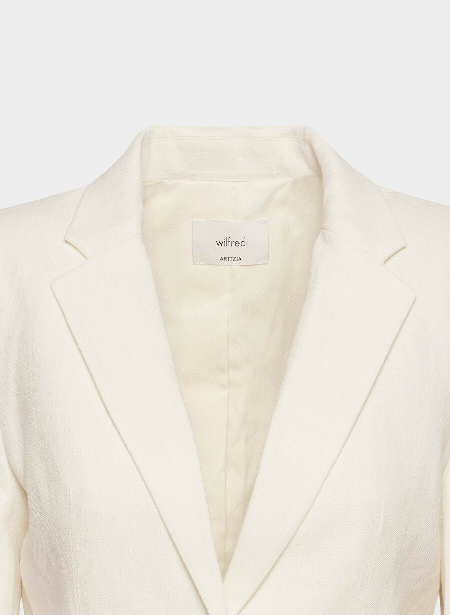 etiquette blazer - lin lys bjØrk