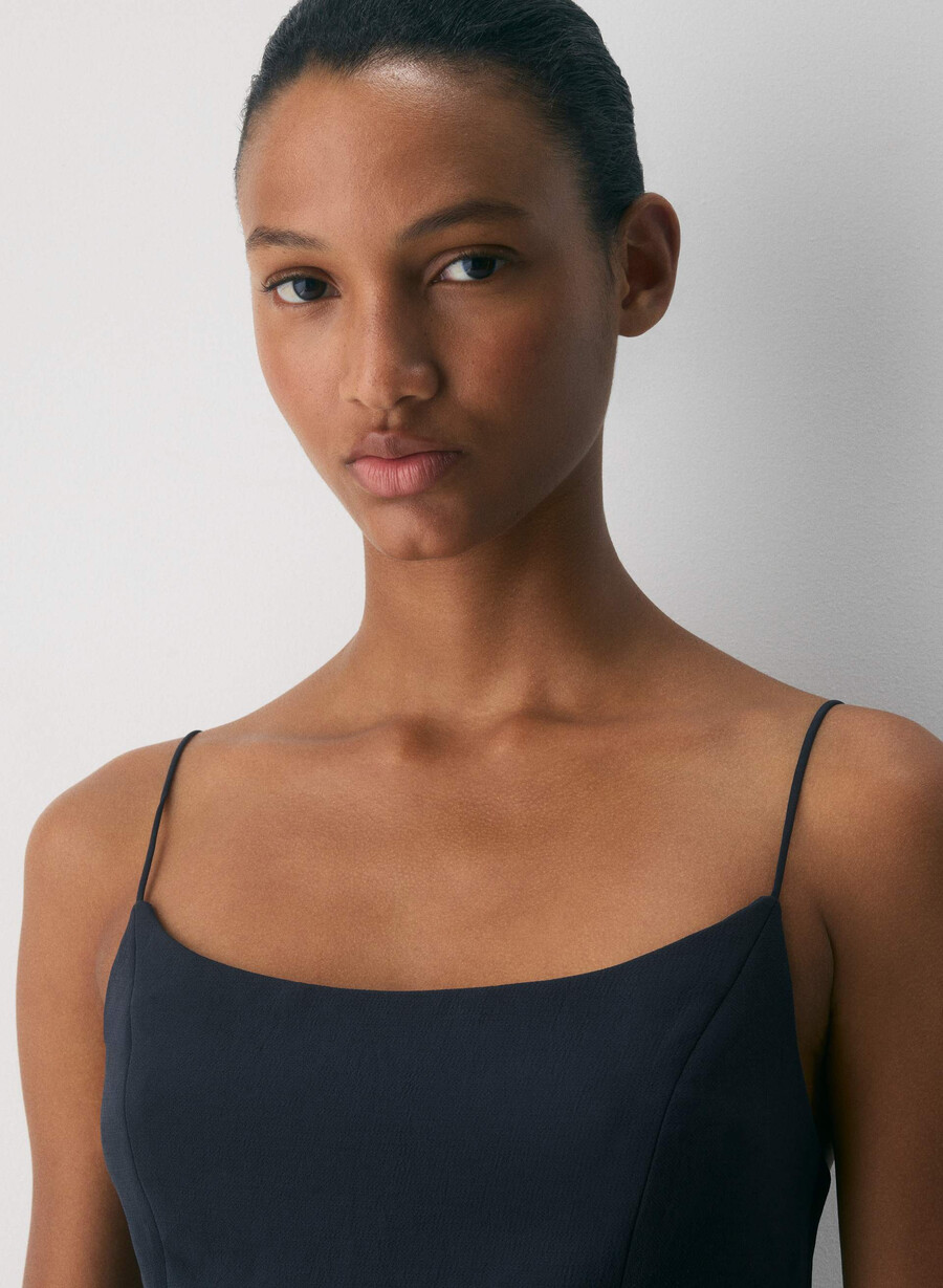 altar bustier - crepette dark night navy