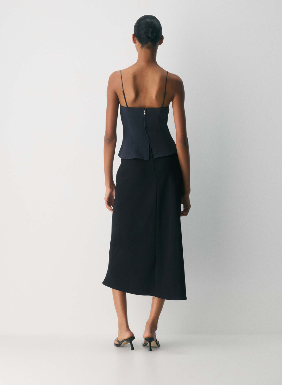 altar bustier - crepette dark night navy