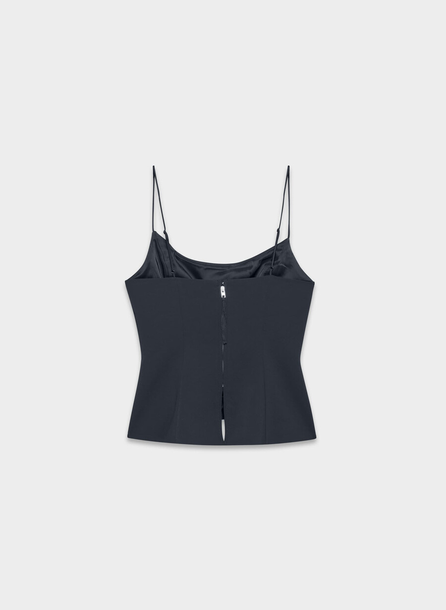 altar bustier - crepette dark night navy