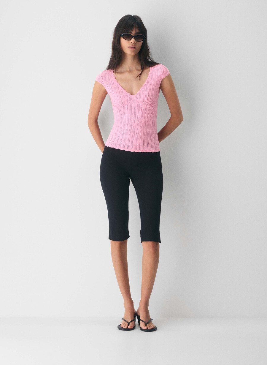 synopsis topp - wonder yarn jellybean rosa