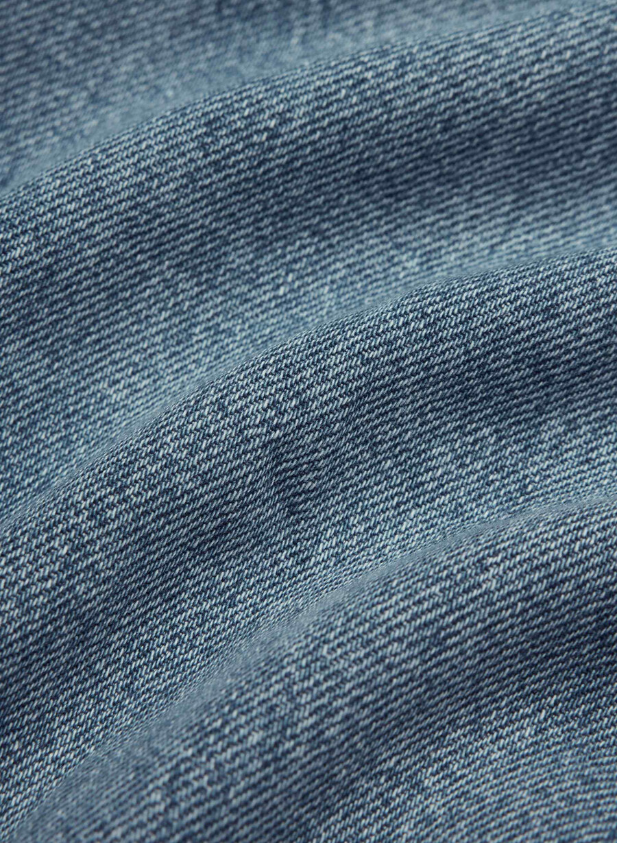 denim forum 90-tallets vintage lavt sittende jeans med mansjetter 5 år kiss n tell blÅ